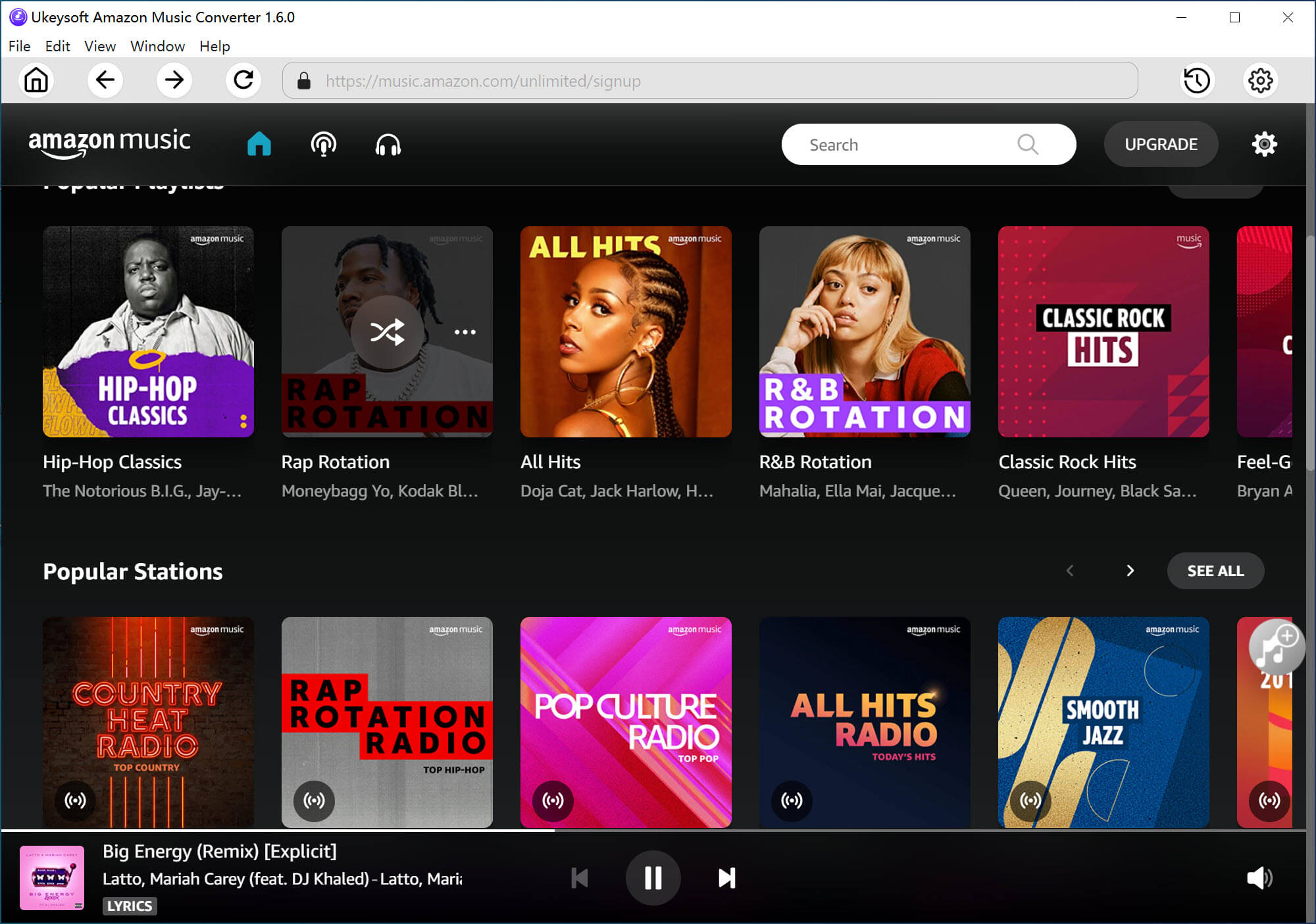 access Amazon Music Library