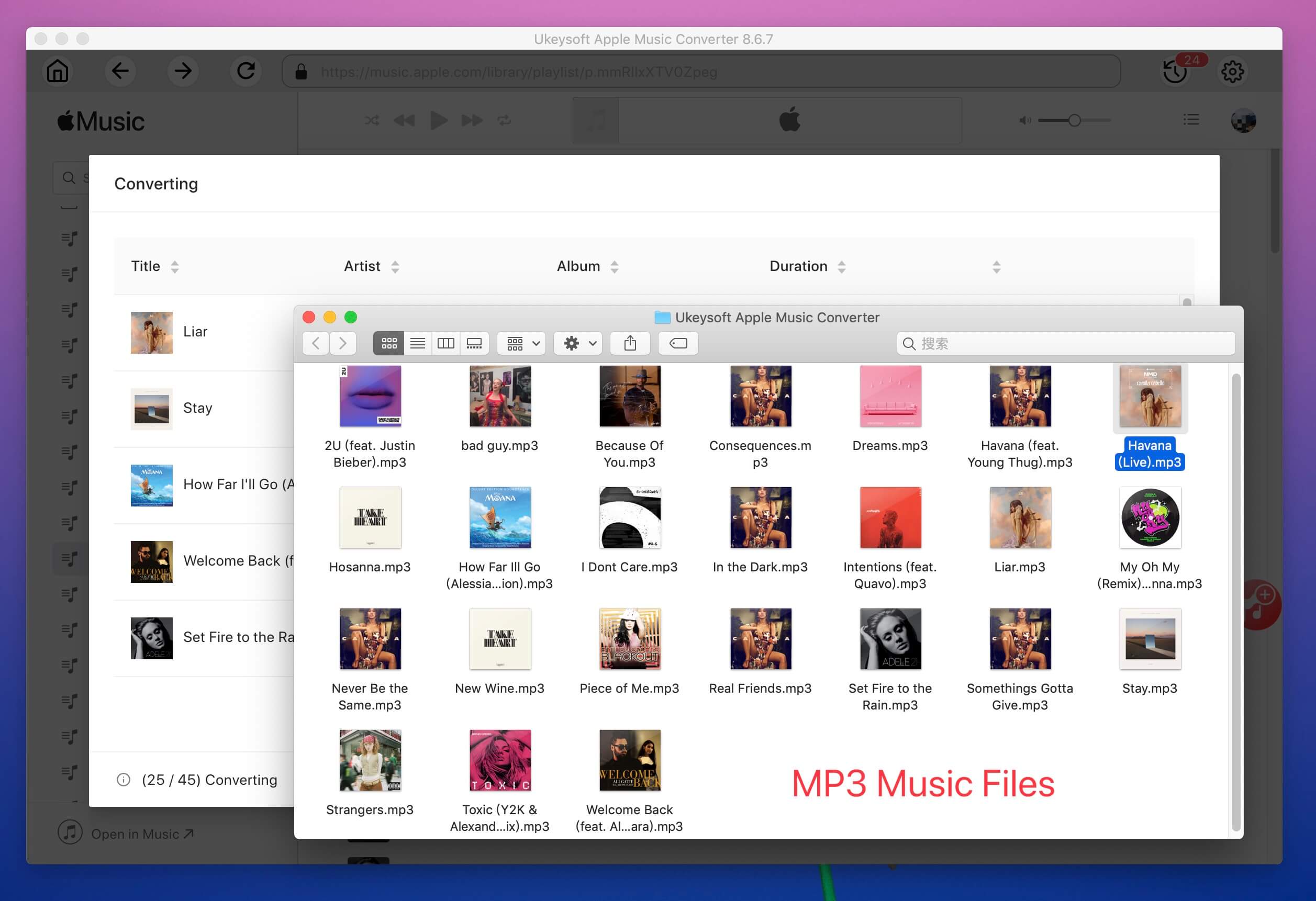 simpan Apple Music pada PC/Mac