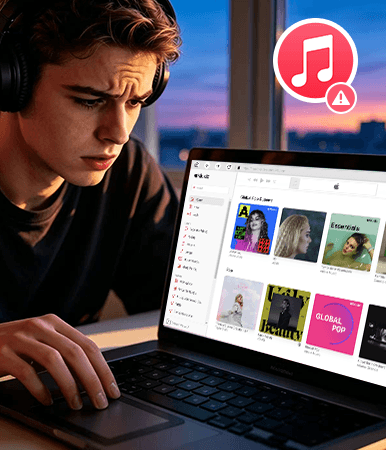 Your downloads are locked inside the Apple Music app