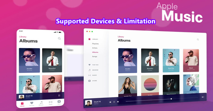 Appareils pris en charge par Apple Music