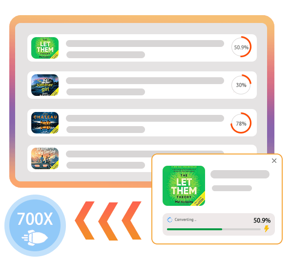 700X Faster Conversion