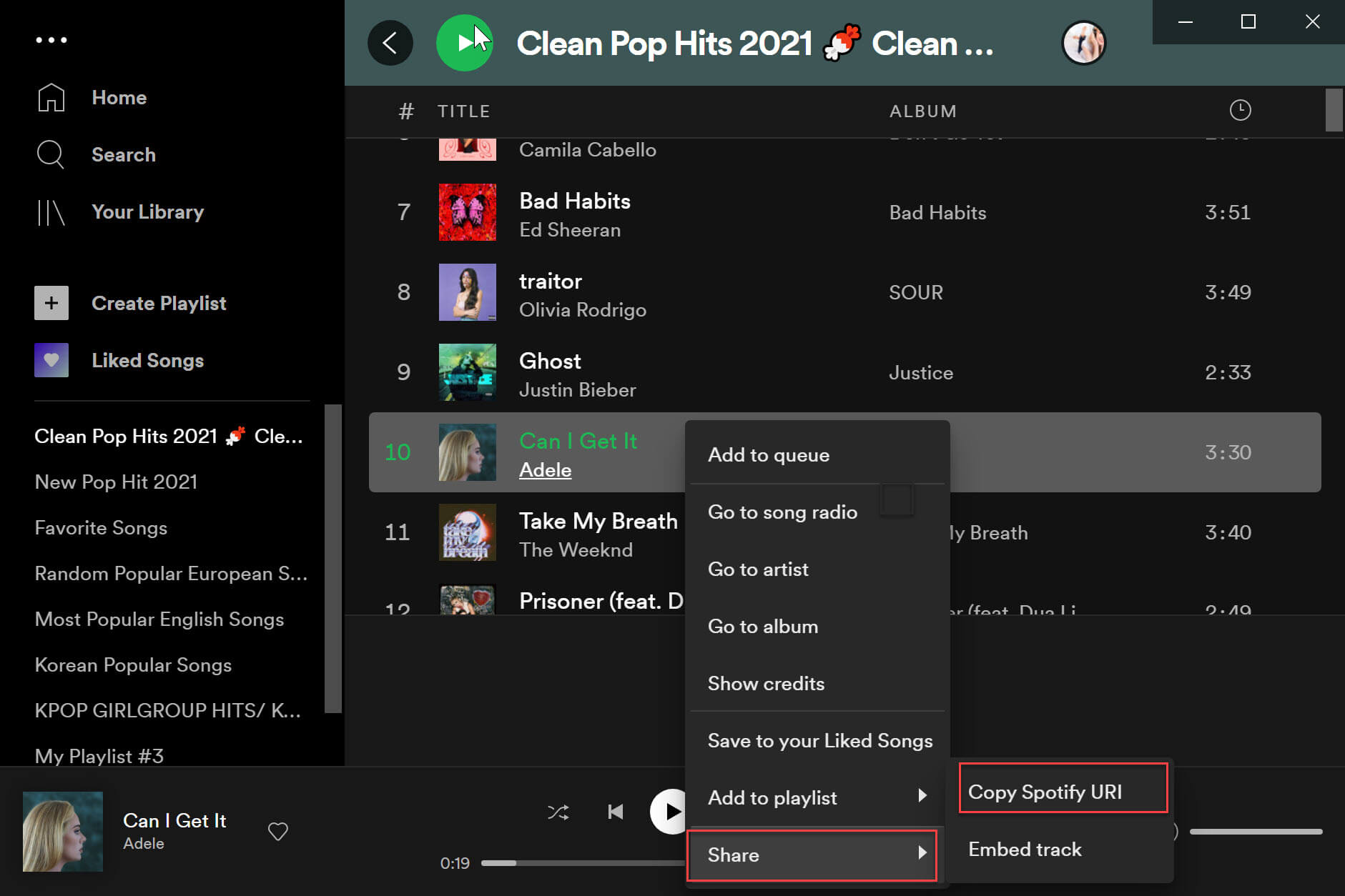spotify bağlantılarını kopyala spotify bağlantılarını kopyala