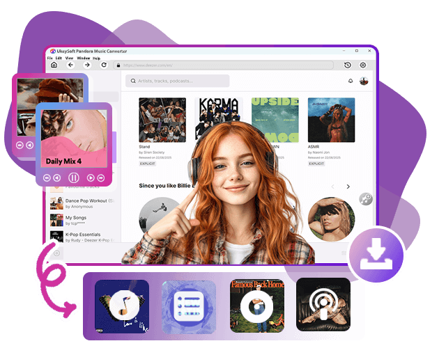 Download All deezer Audio Contents