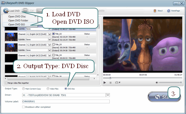 คู่มือ DVD Ripper