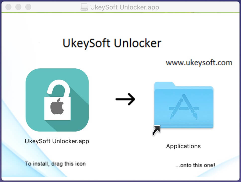 install ukeysoft unlocker