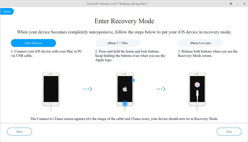 โหมดการกู้คืน iphone 6