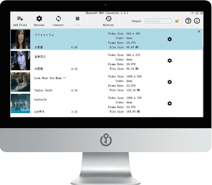 قم بتشغيل M4V Converter Step 2