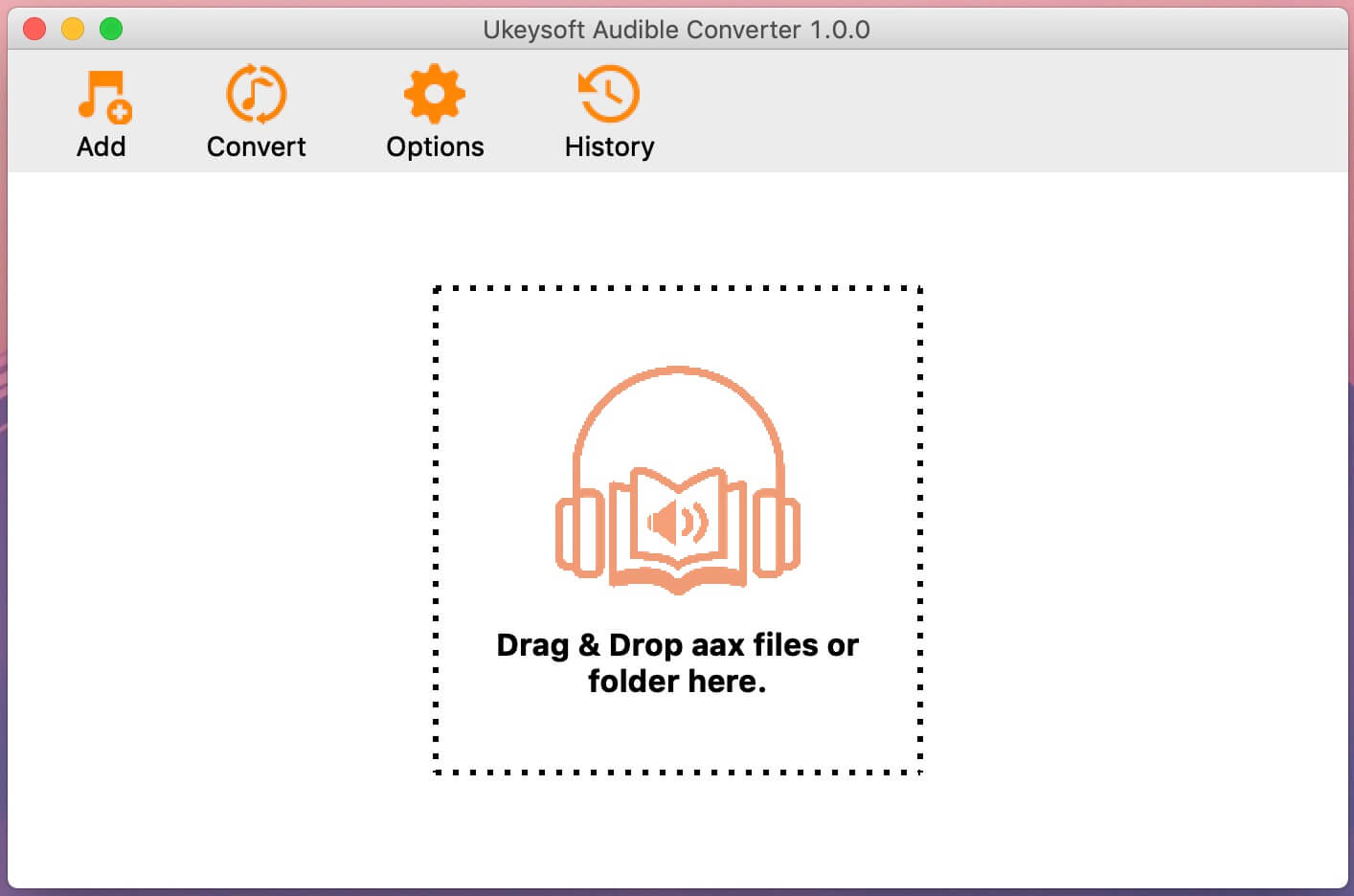 interface de convertisseur audible mac