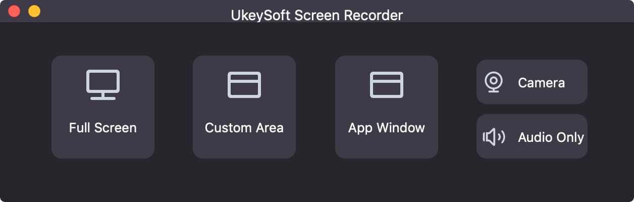 UkeySoft Screen Recorder for Mac software