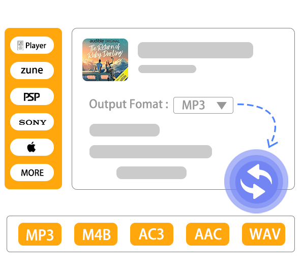Play Audible Audiobooks