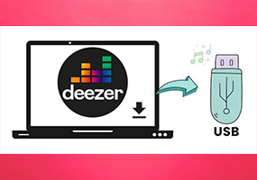 ضع موسيقى Deezer على USB