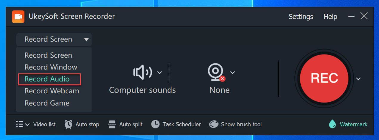 YouTube Music recorder on pc