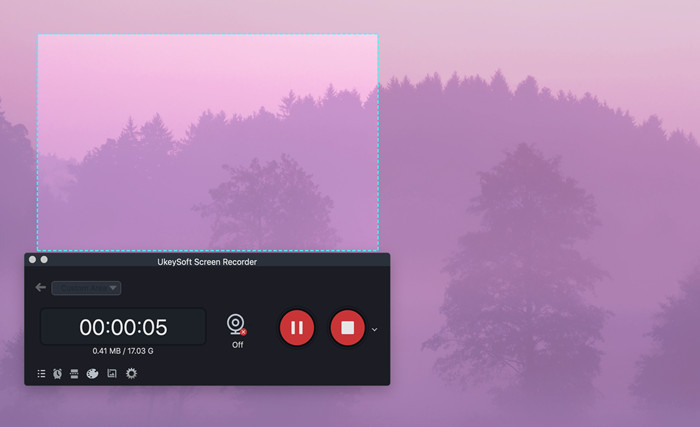 Запустіть UkeySoft Screen Recorder