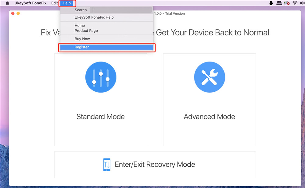 registriran fonefix mac