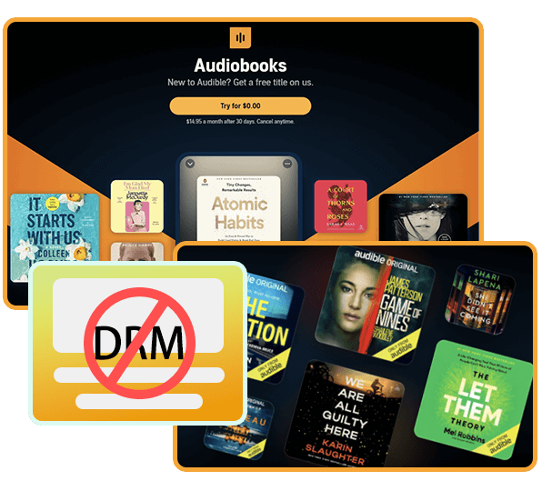 Remove DRM from Audible