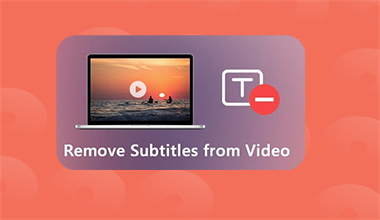 Remove Subtitles from a Video
