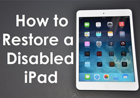 लॉक किए गए iPad को रीसेट करें