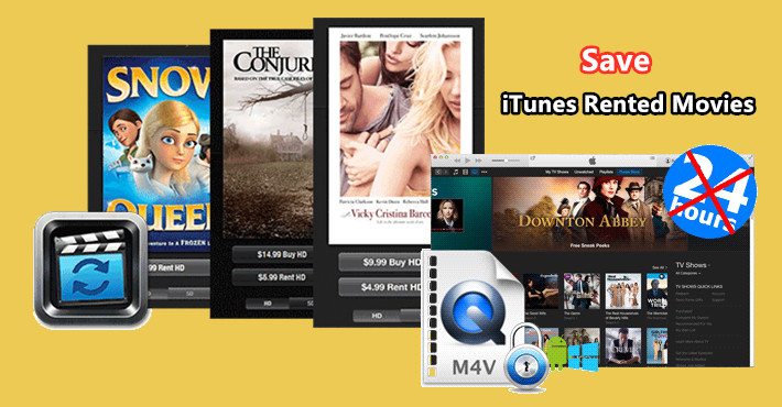 Salva i film noleggiati da iTunes