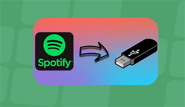 Prenesite skladbe Spotify na pogon USB