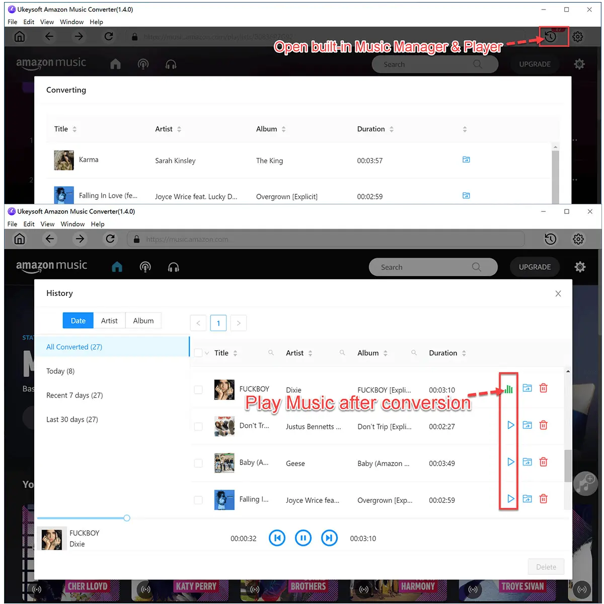 UkeySoft’s Streaming Music Converter
