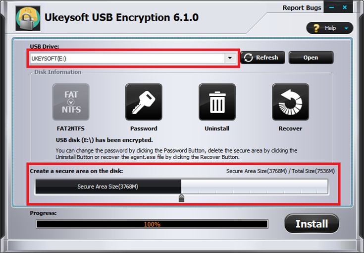 Password Protect and Encrypt USB Flash Drives