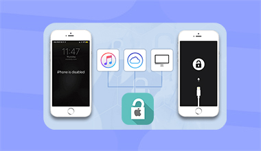 Unlock iPhone with iTunes/ Finder