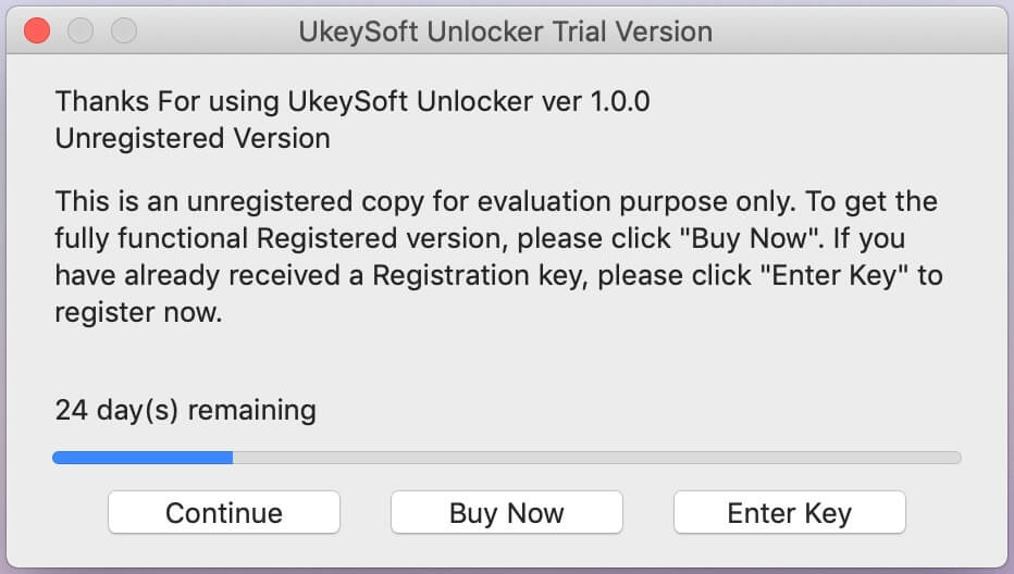 ukeysoft registró 1