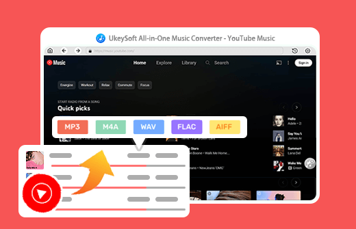 Extract YouTube Music into Multiple Audio Formats