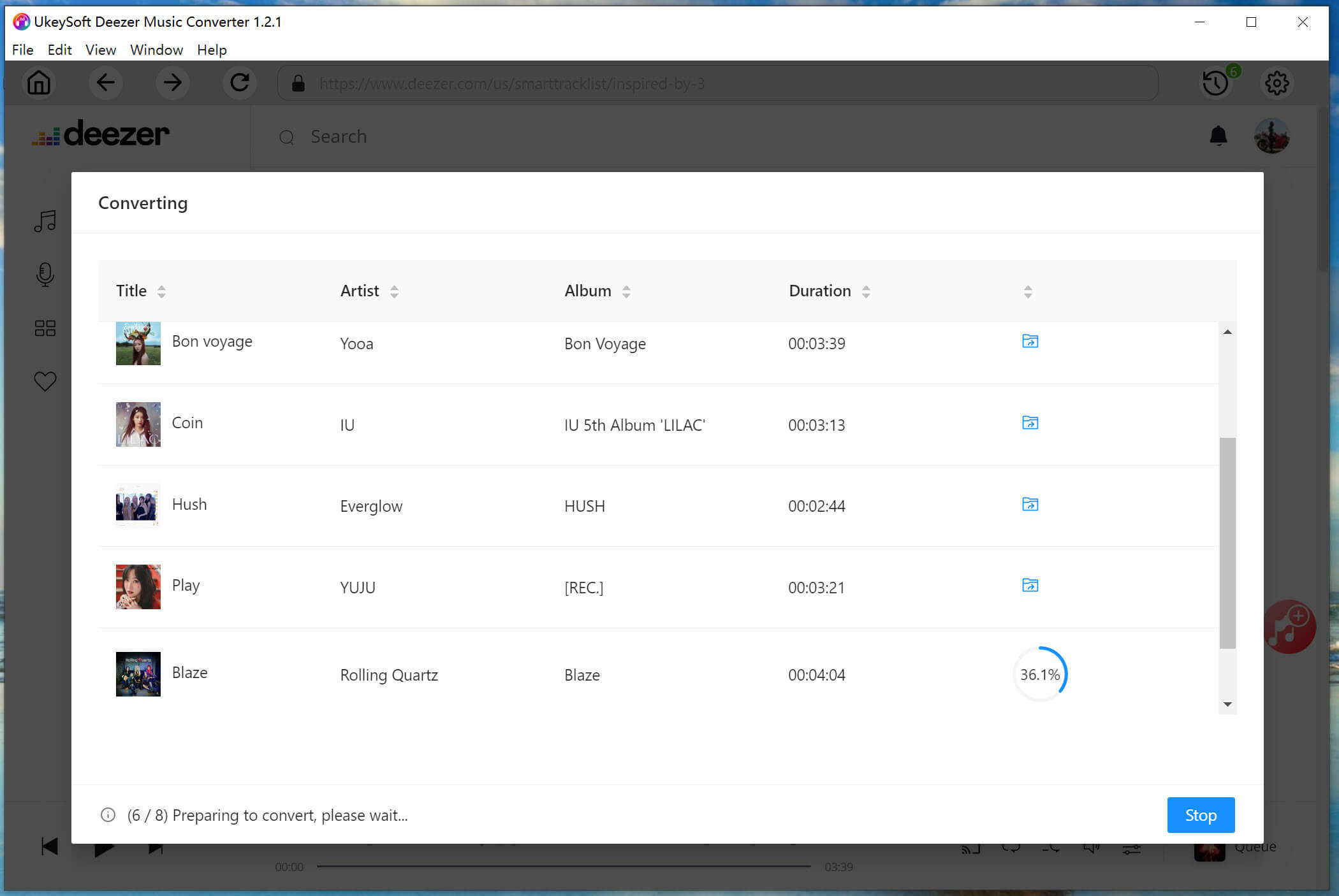 start convert tidal music mp3