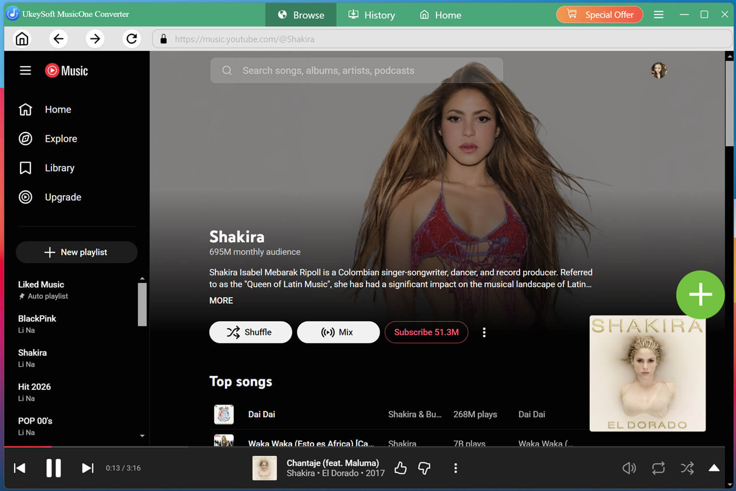 cerca Shakira