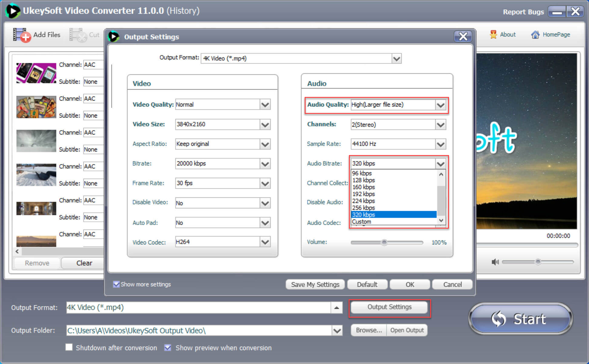 Improve Audio Quality in Video