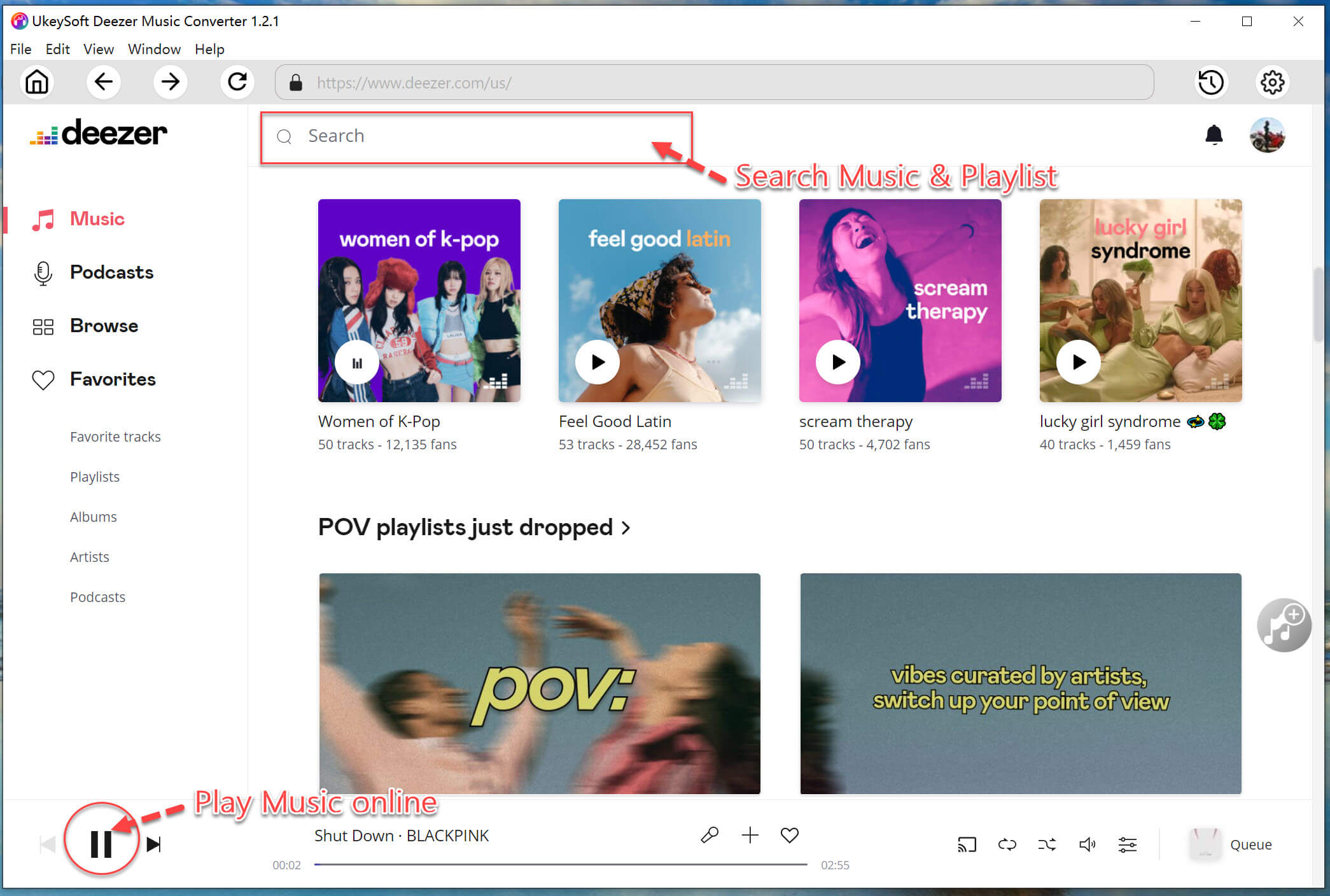 rechercher le convertisseur de musique deezer