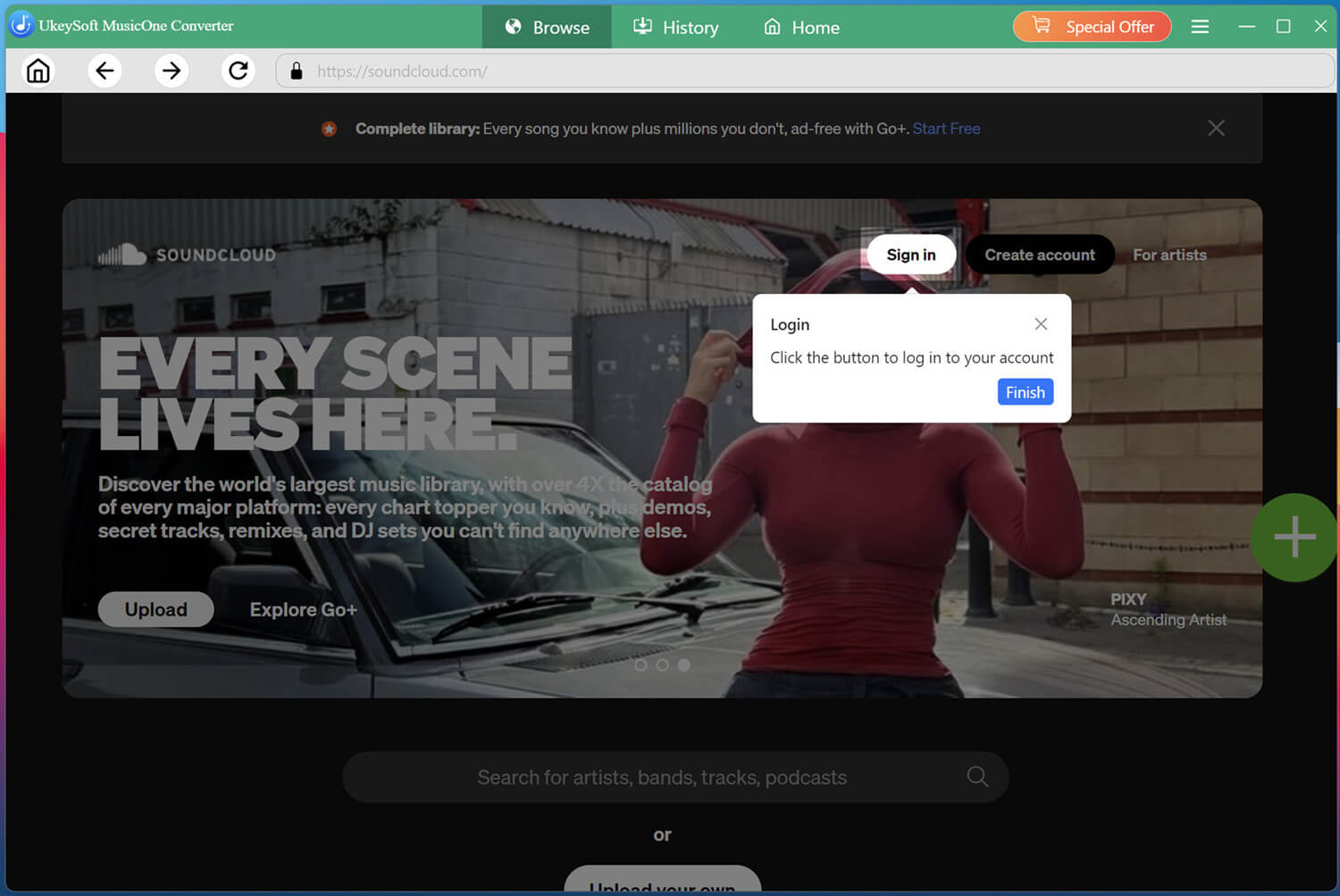 soundcloud Music Converter