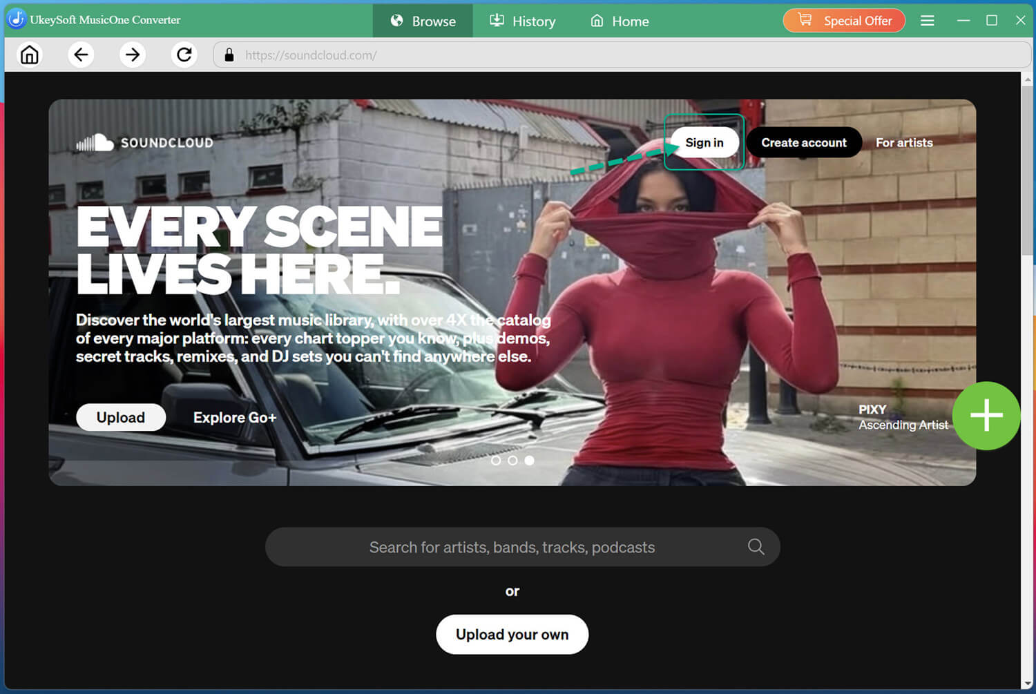 soundcloud Music Converter
