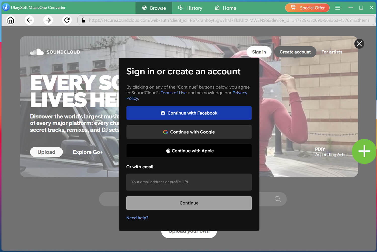 soundcloud Music Converter