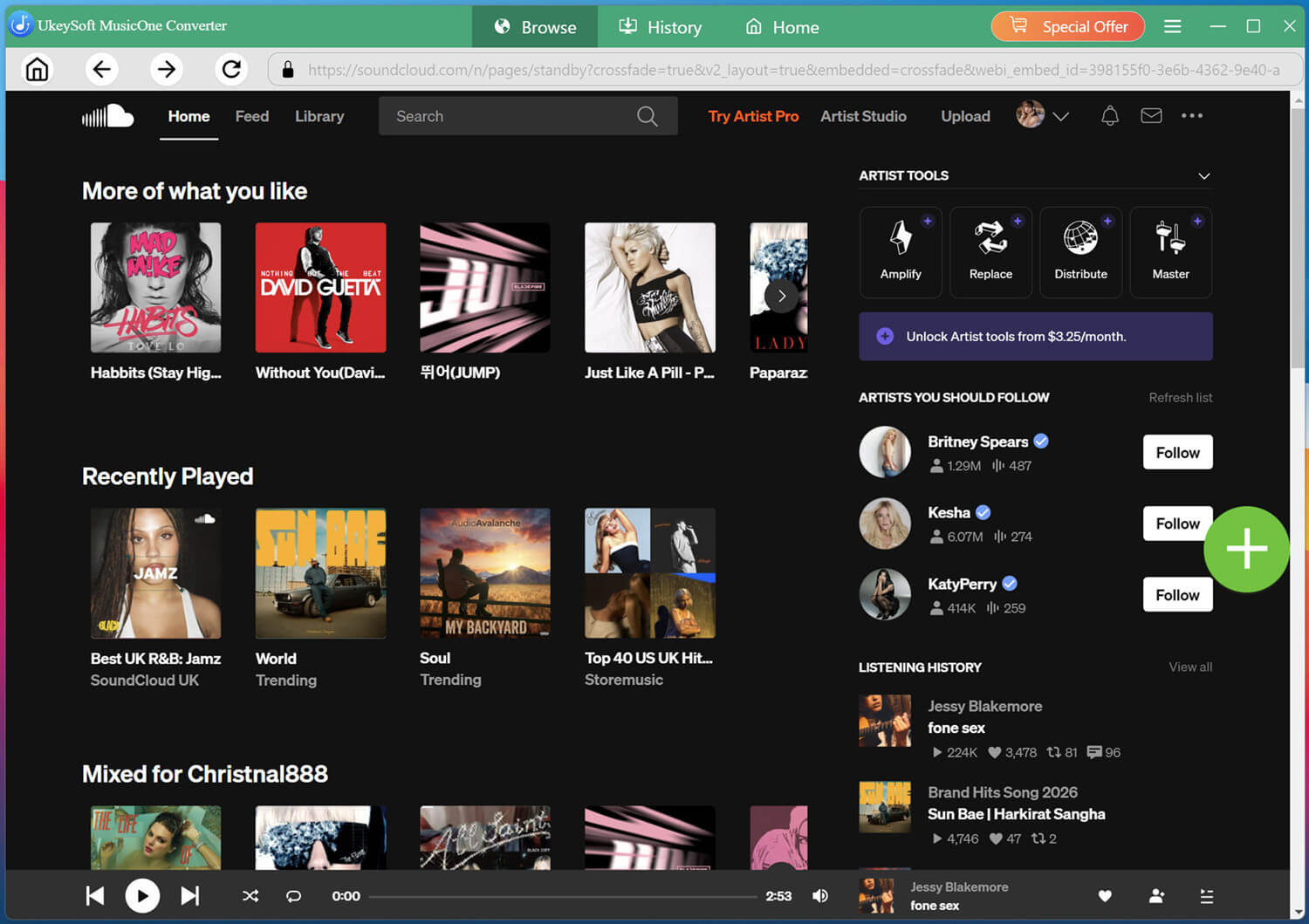 soundcloud Music Converter
