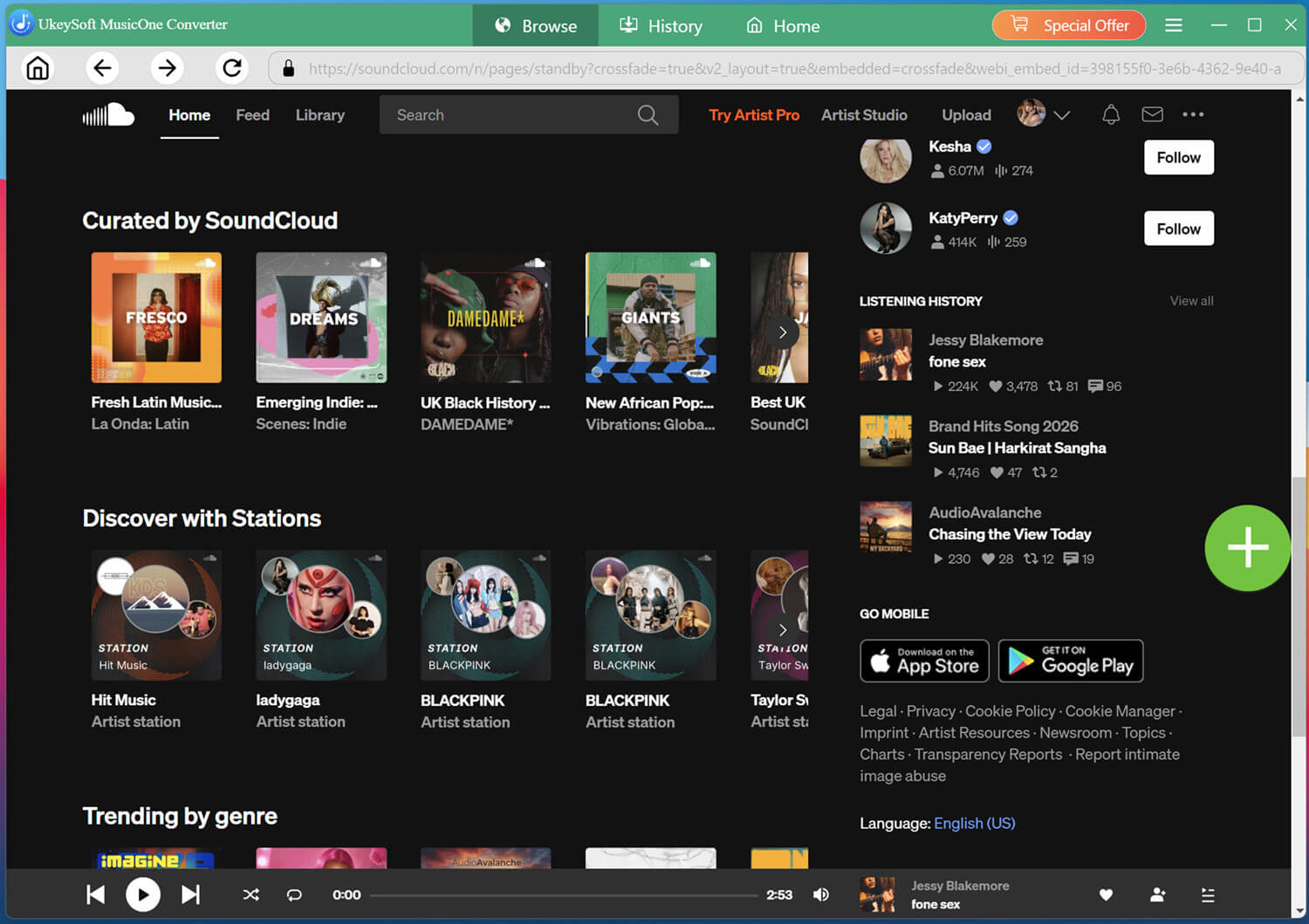sign in soundcloud account