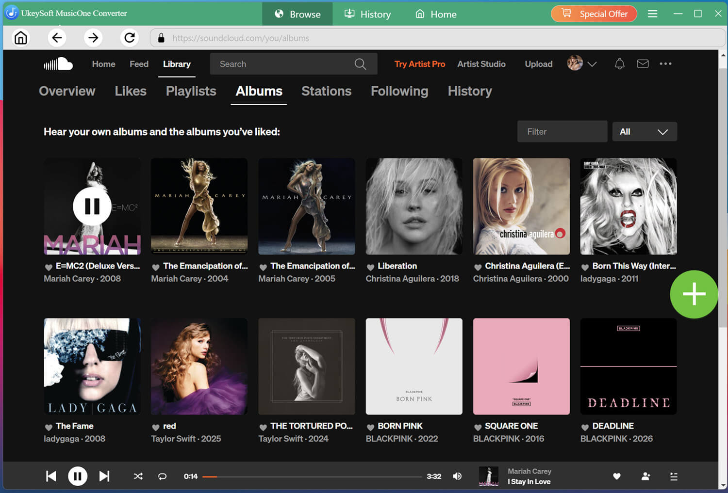 access soundcloud content