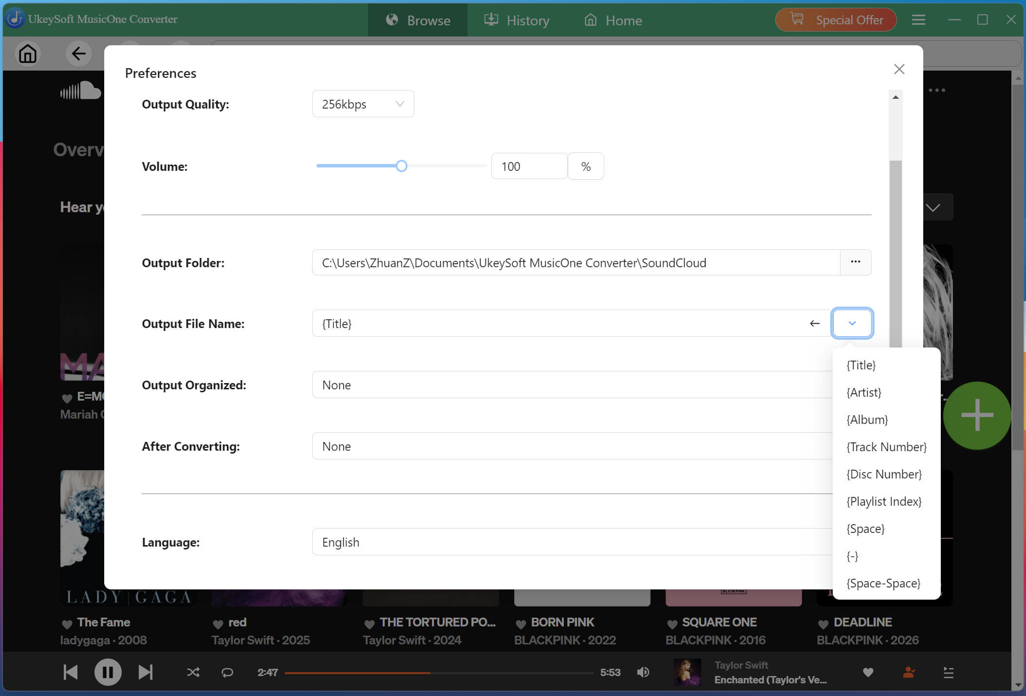 soundcloud Music Converter