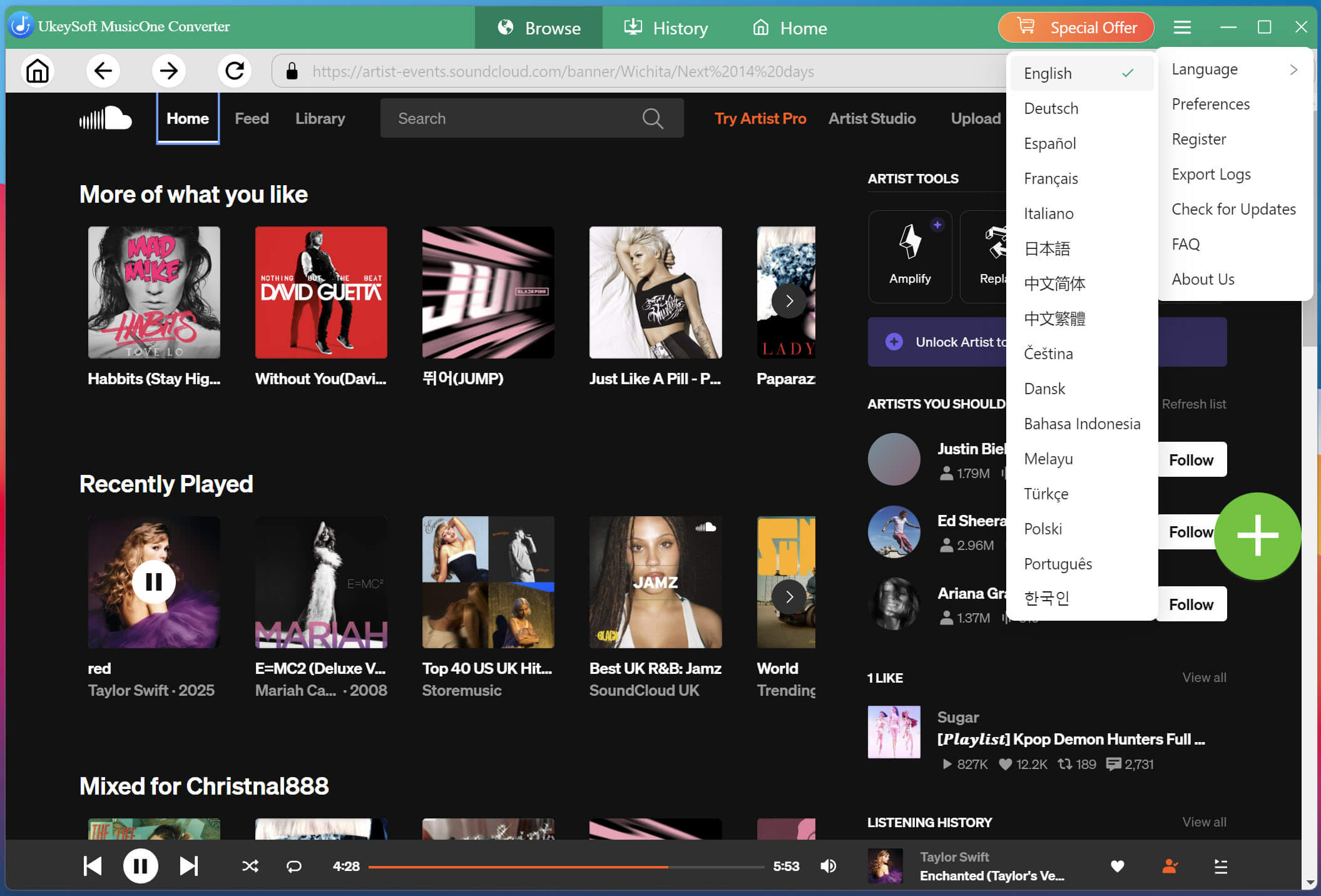 soundcloud Music Converter