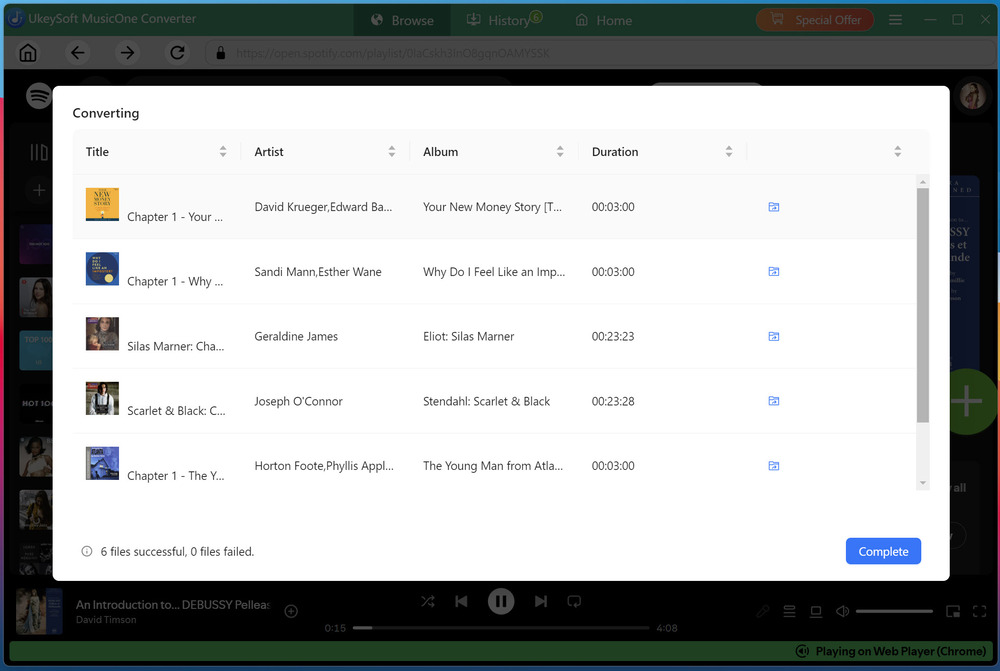 convert spotify audiobooks to mp3