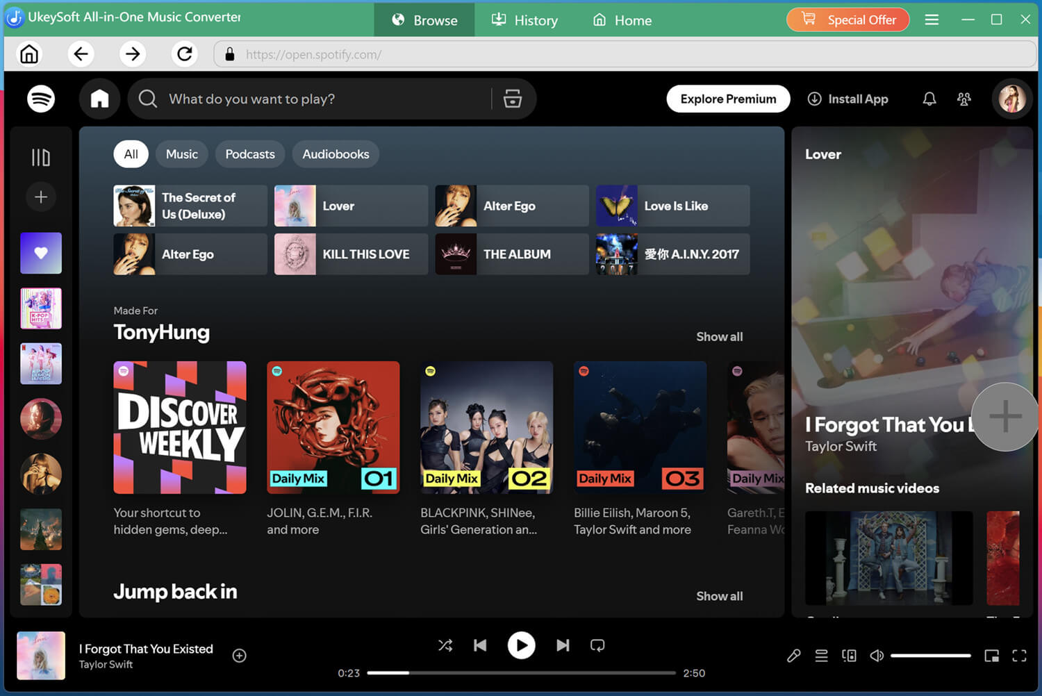 Spotify music downloader