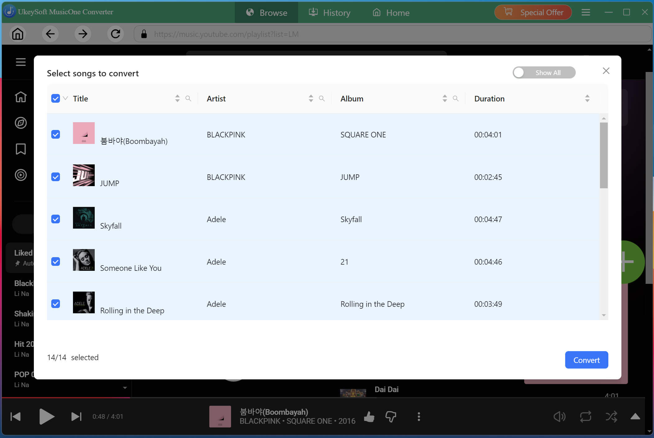 youtube Music Converter