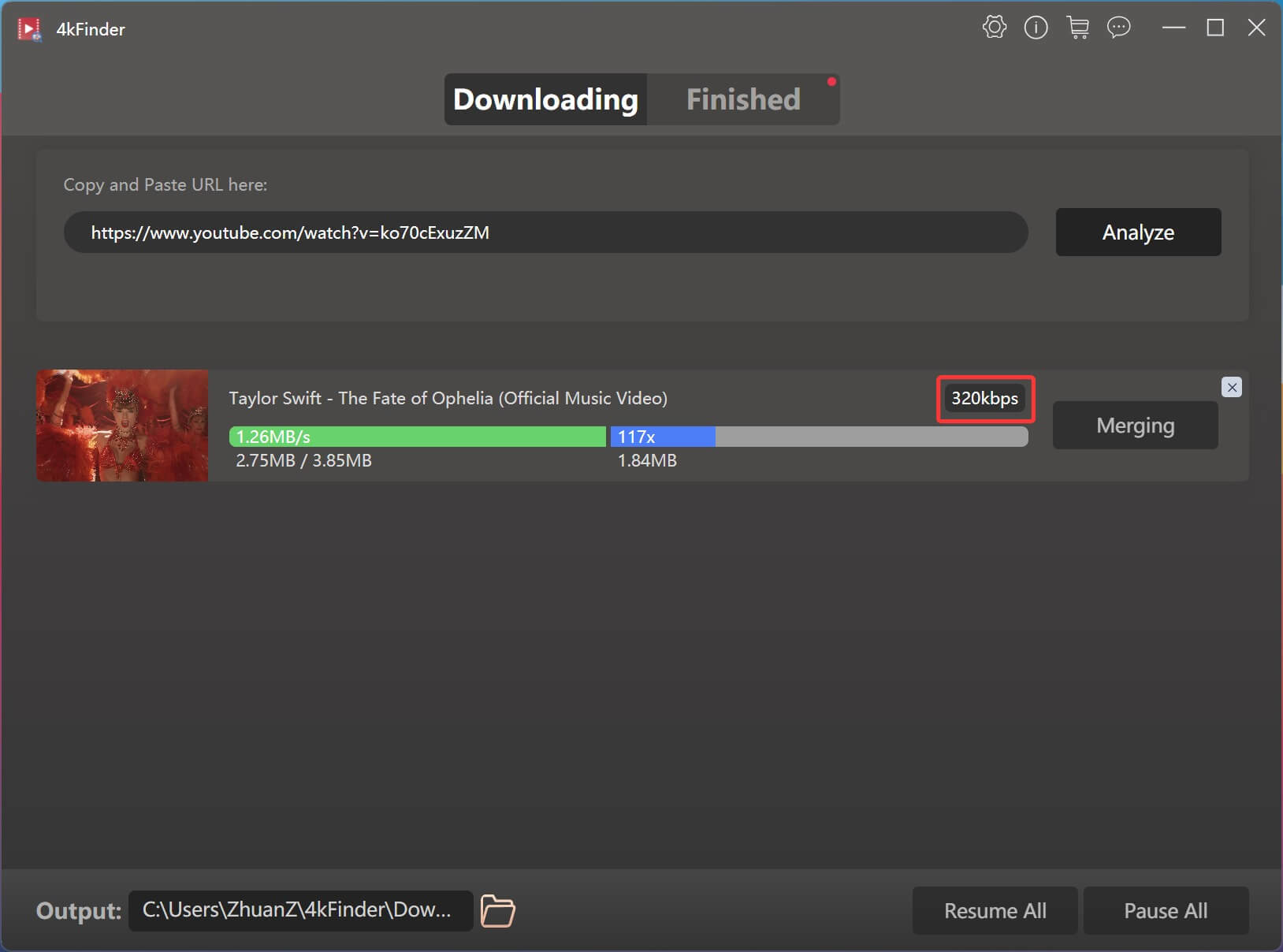 ownload Taylor Swift music video to MP3