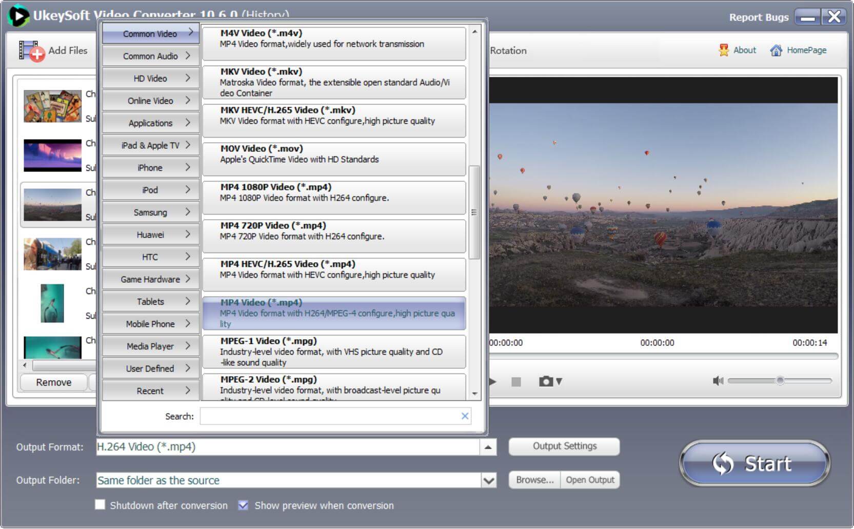 convertir videos de GoPro HD / 4K