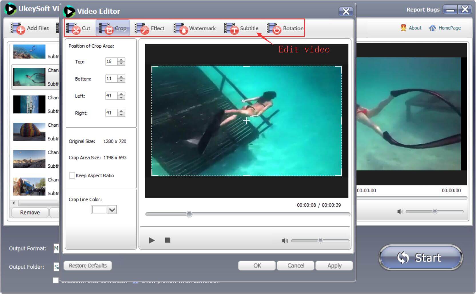 Editar videos de GoPro HD / 4K