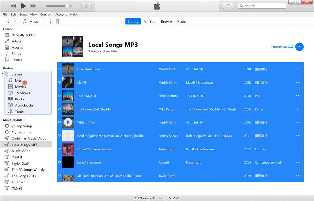 προσθέστε το Apple Music στο iPod nano