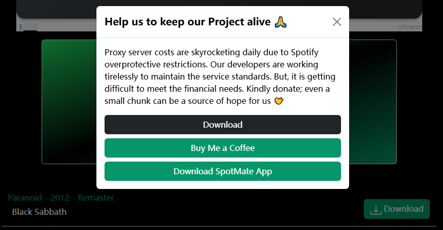 online download Spotify song wihtout premium