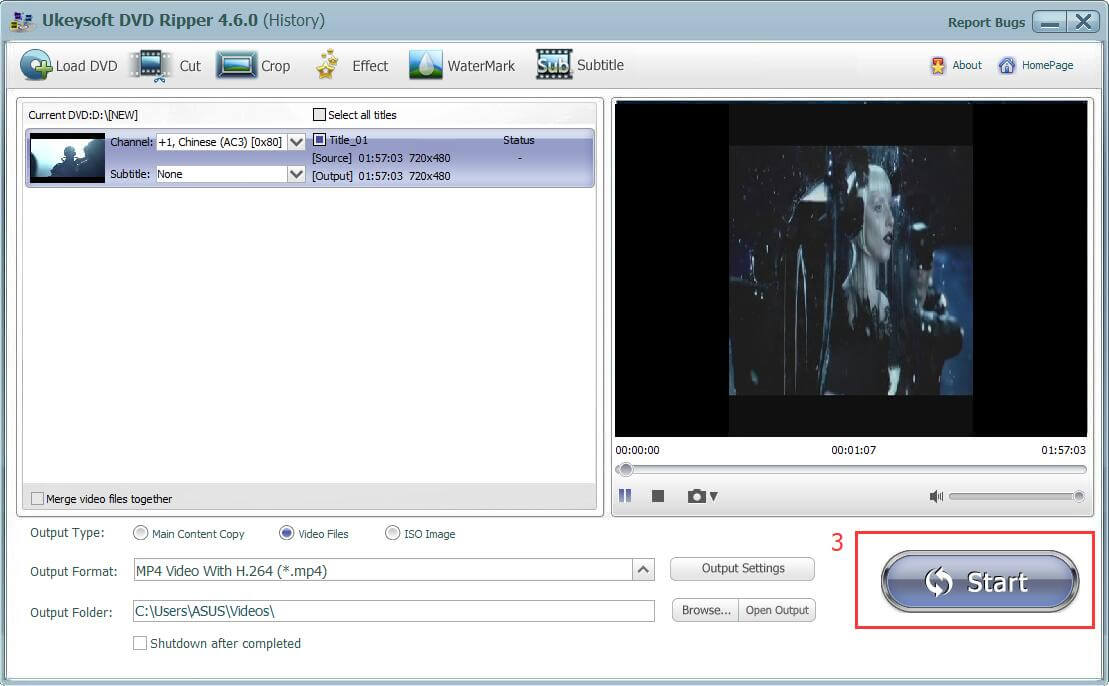 copiar DVD a video MP4