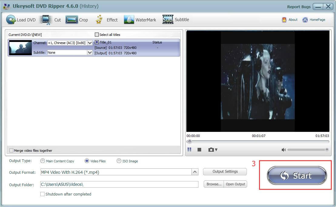 convertir des films DVD en MP4